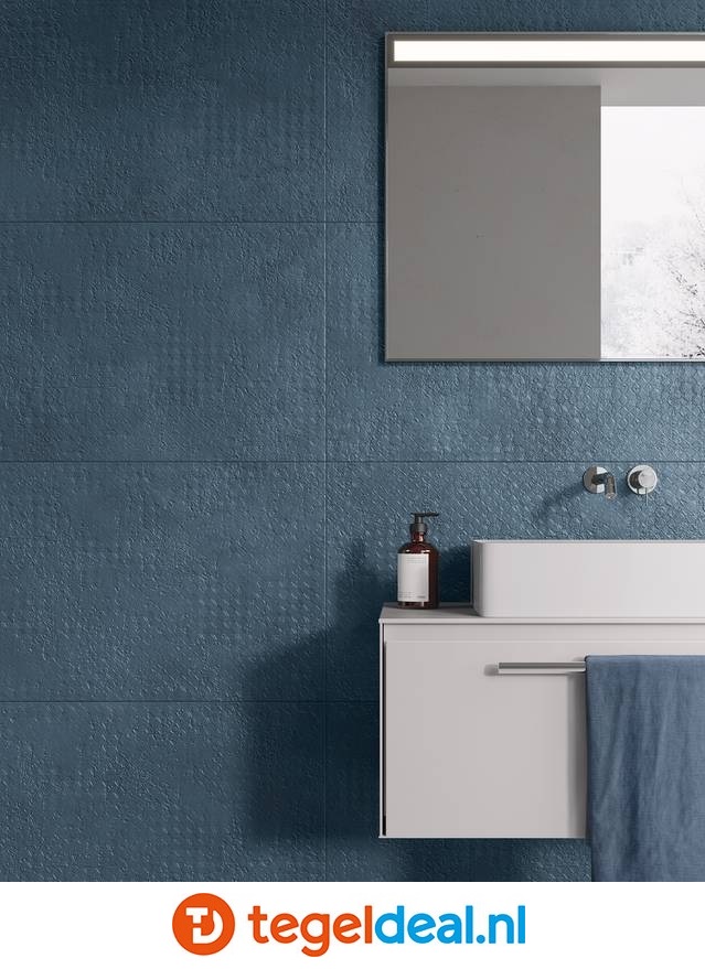 Supergres Colovers, Love COBALT, 60x60 cm Supergres Colovers, Love COBALT, 60x60 cm