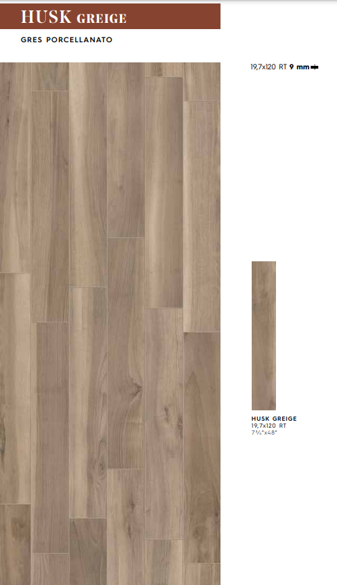 Supergres Husk Greige, 20x120 cm, HUG2, houtlook tegels