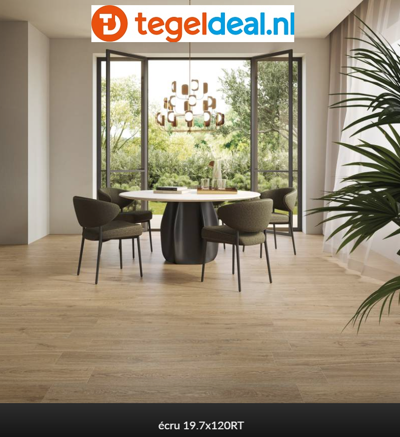 Supergres Freedhome ECRU, 7,5x60 cm, houtlook tegels
