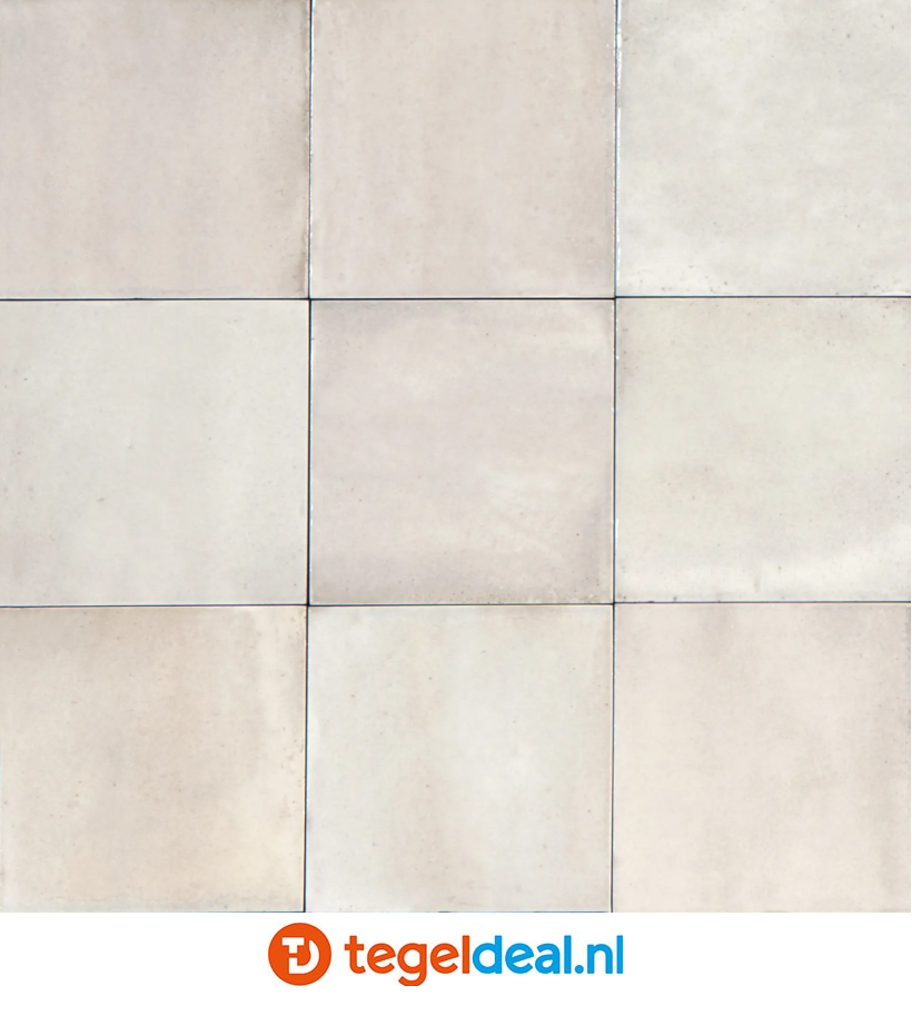 Marazzi Rice NATURAL, 15x15 cm M962, handvorm wandtegels