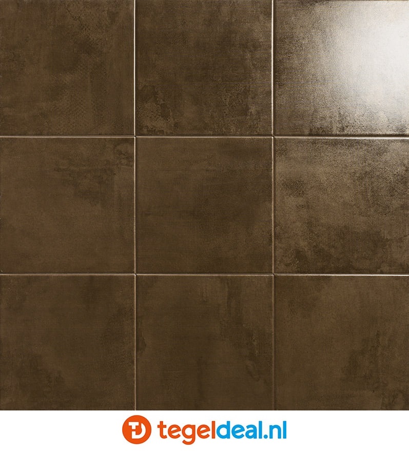 Mainzu, Metal Tiles, 20x20 cm, reliëf wandtegels Mainzu, Metal Tiles, 20x20 cm, reliëf wandtegels