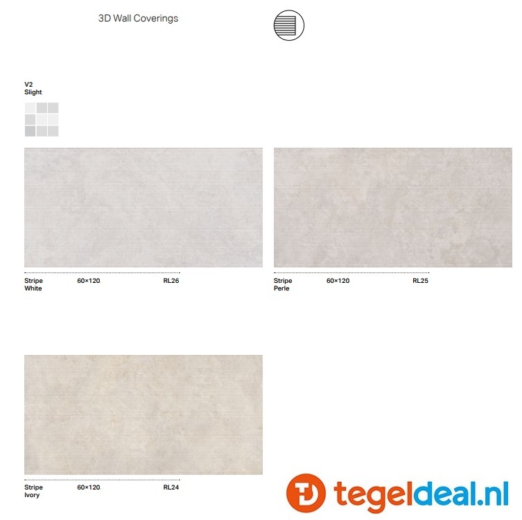 Refin Etherea, natuursteenlook tegels  