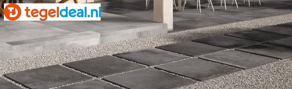 Supergres Art Graphite, 60x60x2 cm AGR2, OUTDOOR terrastegels