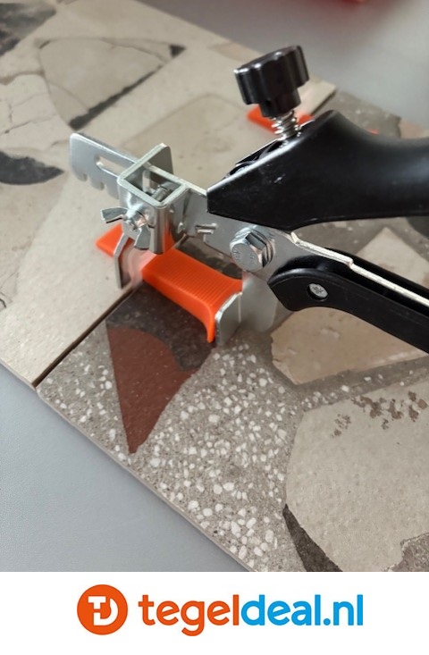 Levelling Systeem voor vlak tegelwerk