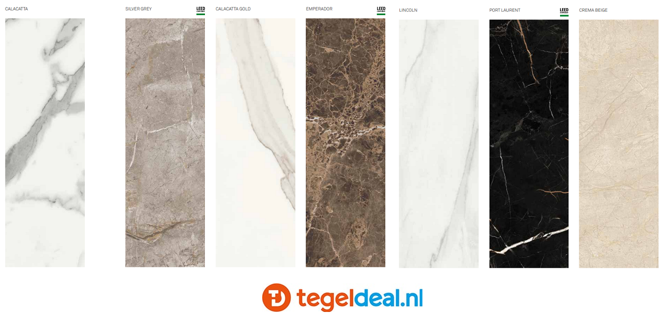 KEOPE Elements Lux, SILVER GREY Lappato, 60x120 cm