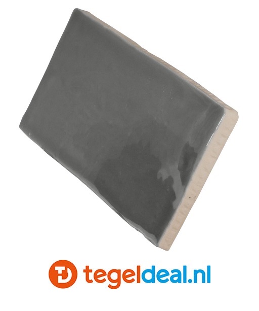 Equipe, Masia GRIS OSCURO, 7,5x15 cm, art 20714, handvorm wandtegels