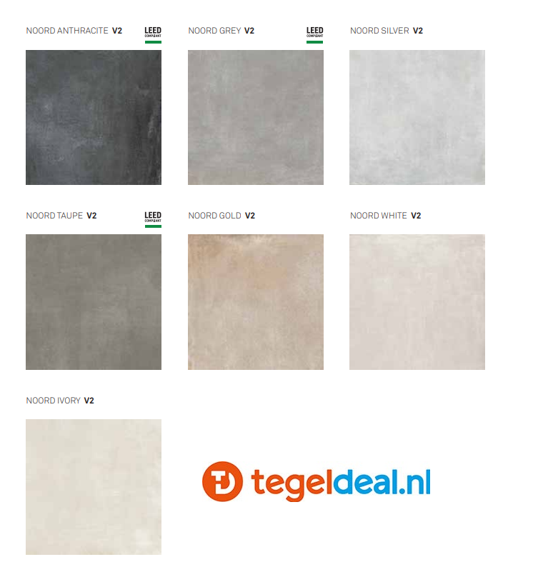 KEOPE Noord Anthracite, 60x120 cm 