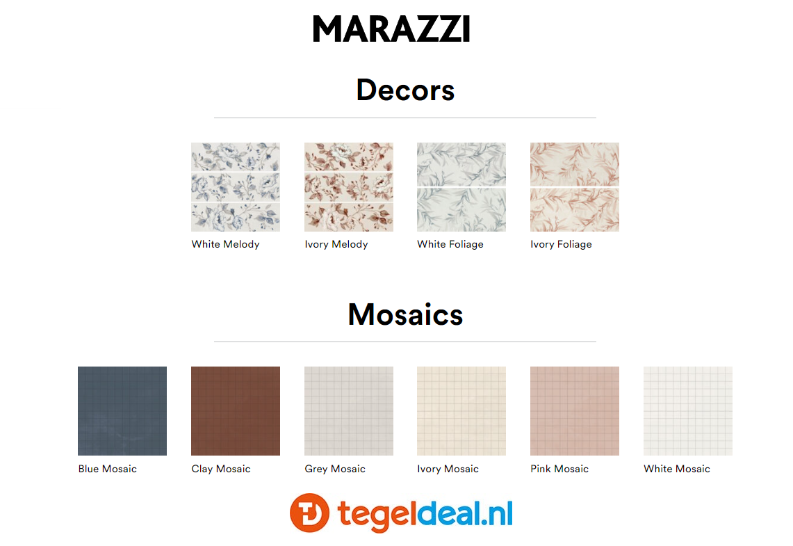 Marazzi Chill, 25x76 cm wandtegels