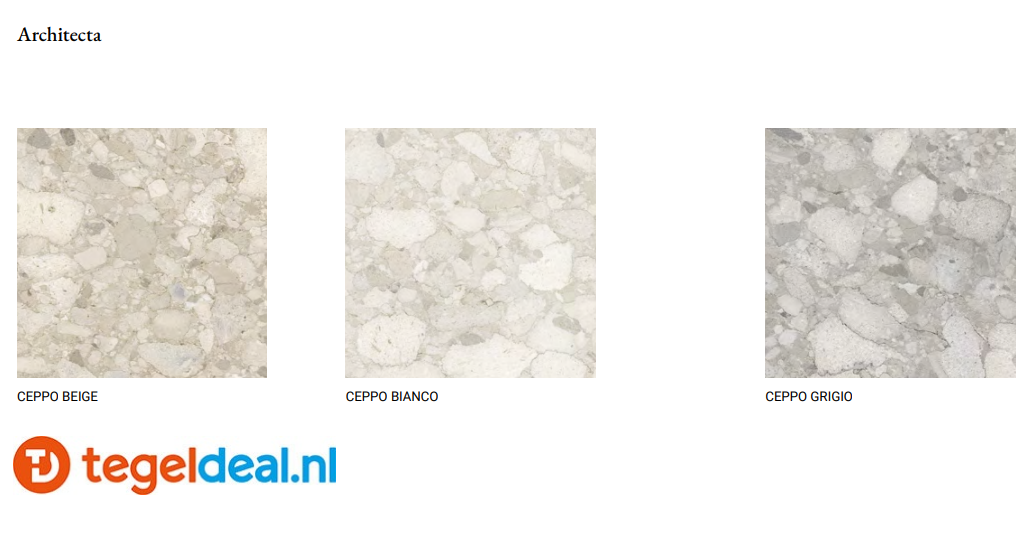 ASCOT, Architecta CEPPO BEIGE, 60x60 cm, art. A2ARC00622MS, natuursteenlook tegels  