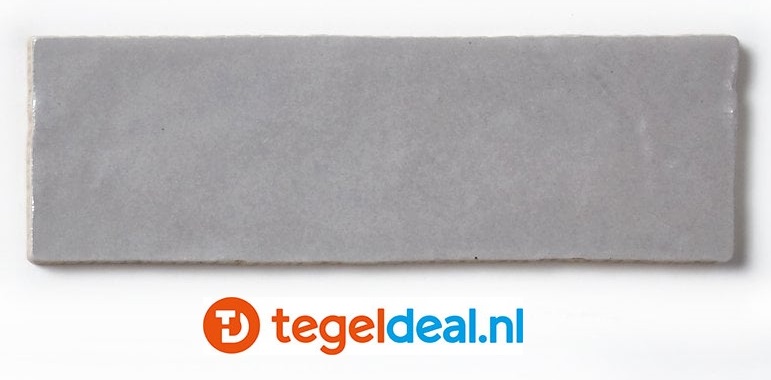 Equipe, Mallorca GREY, 6,5x20 cm, art 23253, handvorm wandtegels