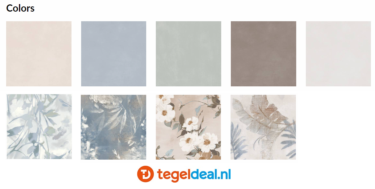 Supergres Your Match Wall, Palette No2, 50x120 cm, wandtegels Supergres Your Match Wall, Palette No2, 50x120 cm, wandtegels