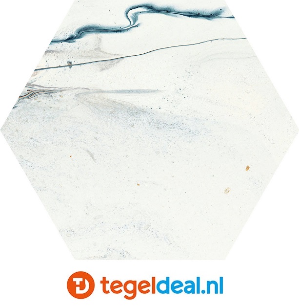 Codicer, Hex 25 Marmaris Sunset, 22x25 cm hexagon tegels 