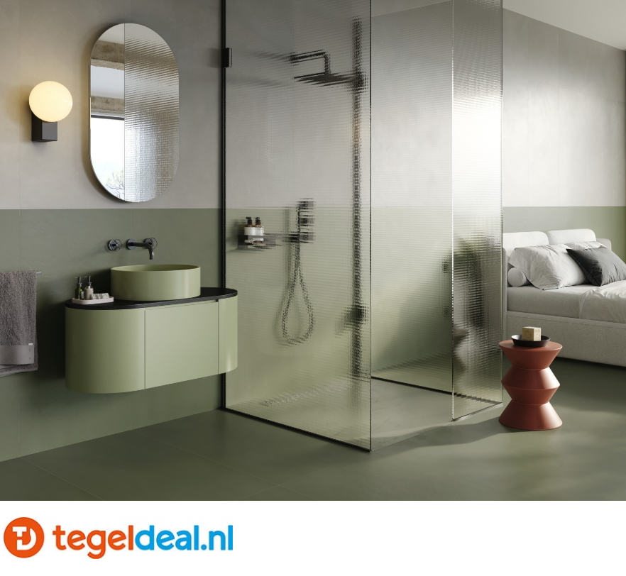 Marazzi Resin, Bianco - Grigio - Azzurro - Verderame - Avana, 60x60 cm - 60x120 cm, betonlook tegels