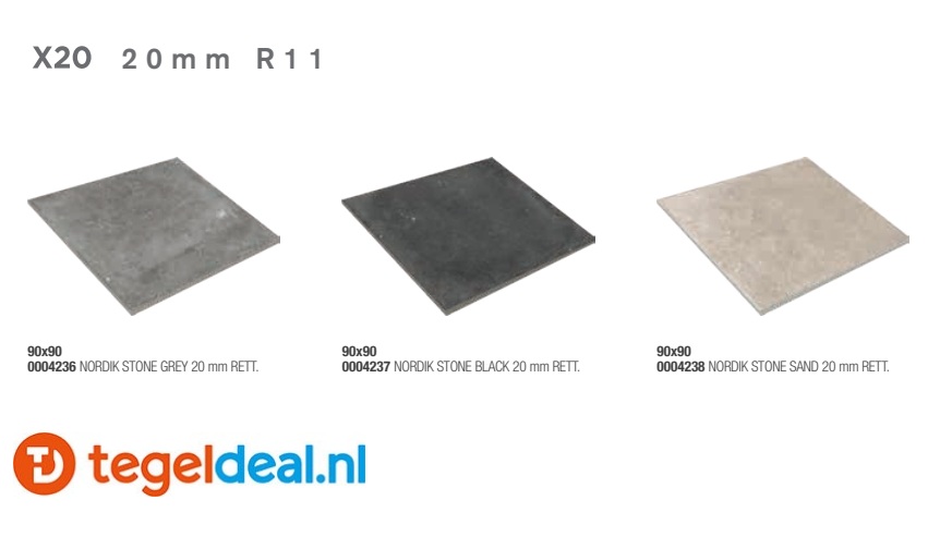 Flaviker, Nordik Stone, natuursteenlook tegels voor binnen en buiten