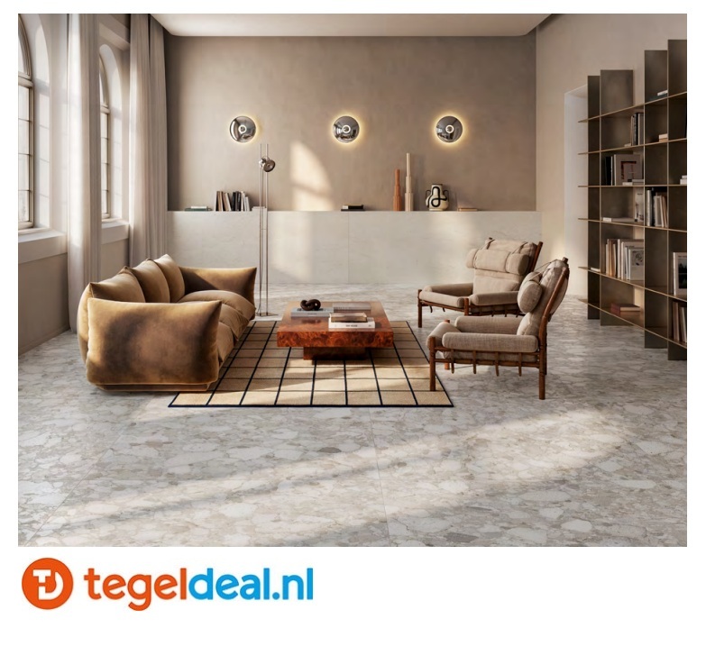 ASCOT, Architecta PETRA BIANCO, 60x120 cm, art. A2ARC00210MS, natuursteenlook tegels  