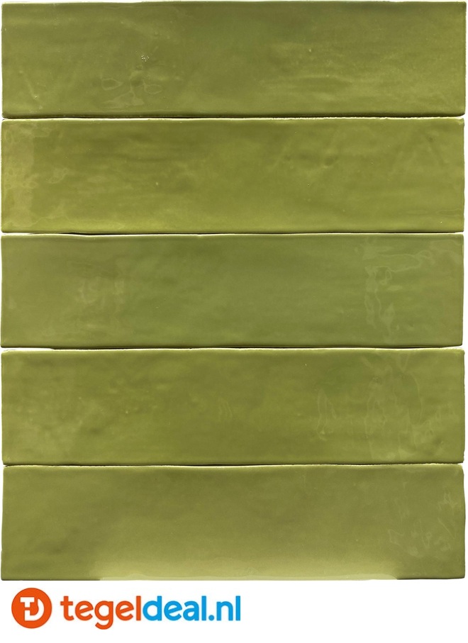 Revoir Paris, Studio MATCHA, 6,2x25 cm, glanzende handvorm wandtegels