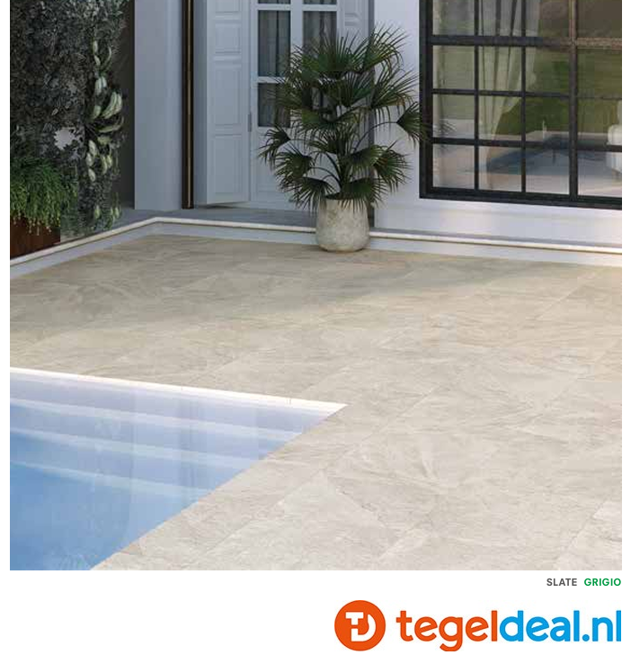 Castelvetro, Stones Slate, leisteen-look terrastegels 