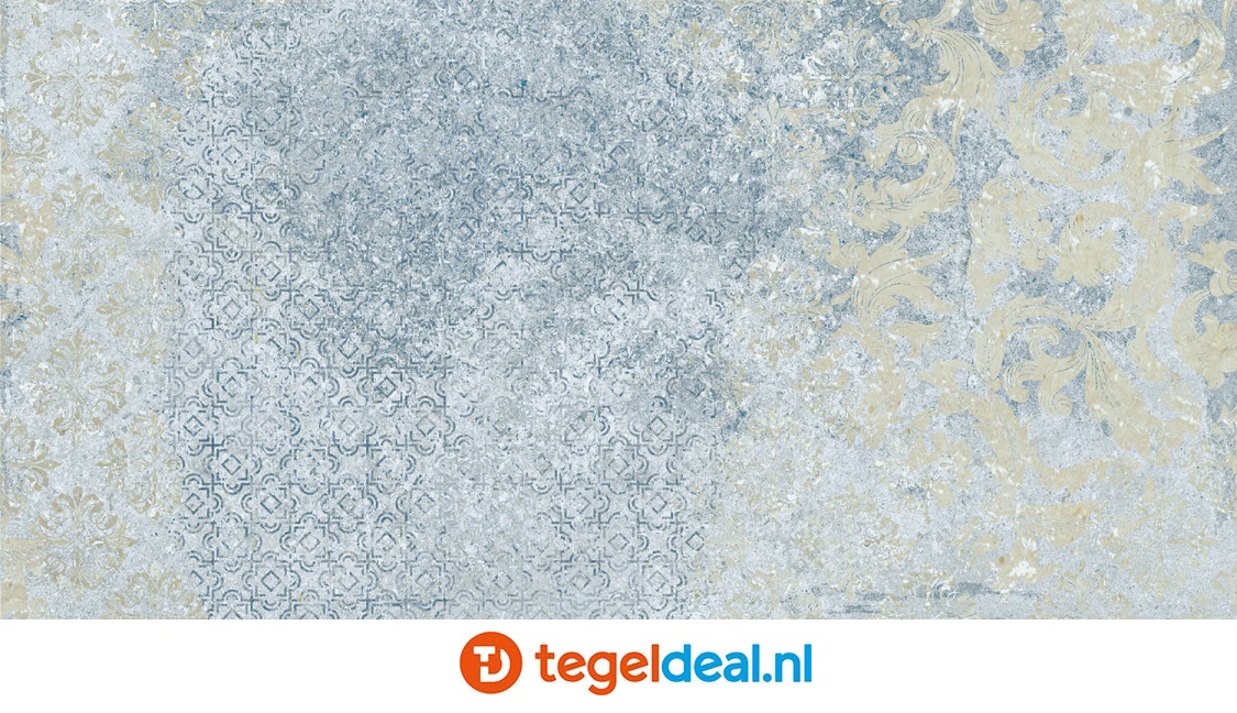 TRT Aparici Bohemian BLUE, 50x100x2 cm terrastegels