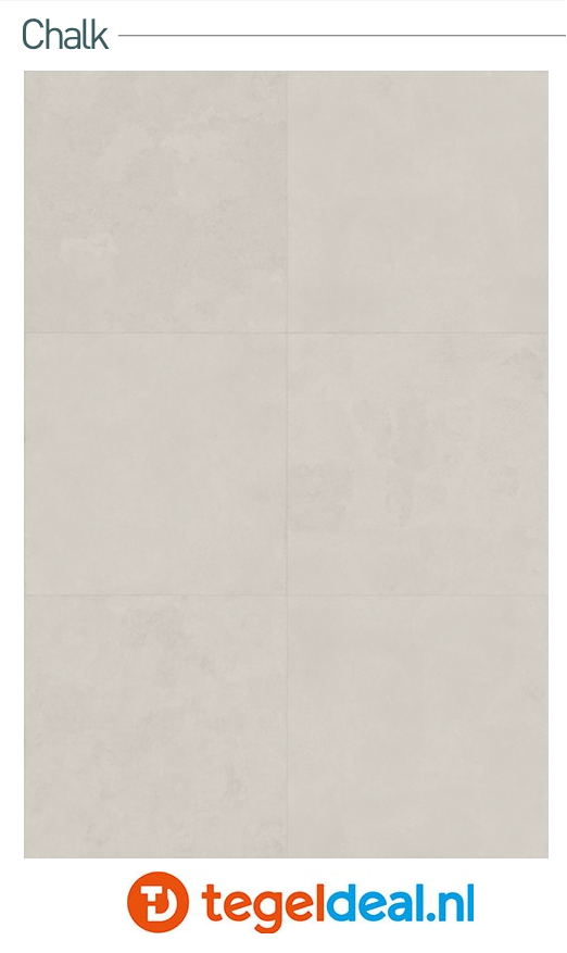 SIL Ceramiche, Concrediana CHALK, 60x60 cm Natural