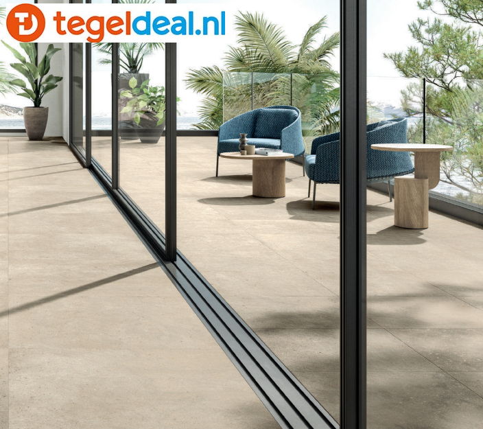 VLT en TRT DOM District, natuursteenlook VLT en TRT DOM District, natuursteenlook