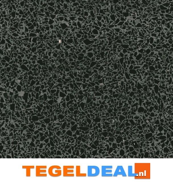 ACTIE - Terrazzo Ecostone Ebano / Milaan, 40x40x1,5 cm, EM-1090 - OP VOORRAAD
