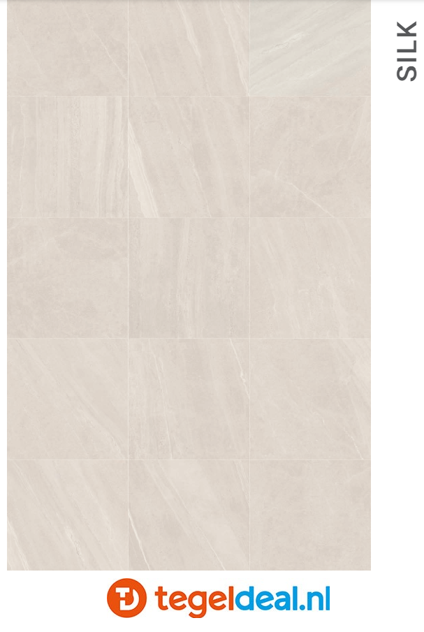 SIL Ceramiche, Park Avenue SILK, 60x120x2 cm, natuursteenlook terrastegels