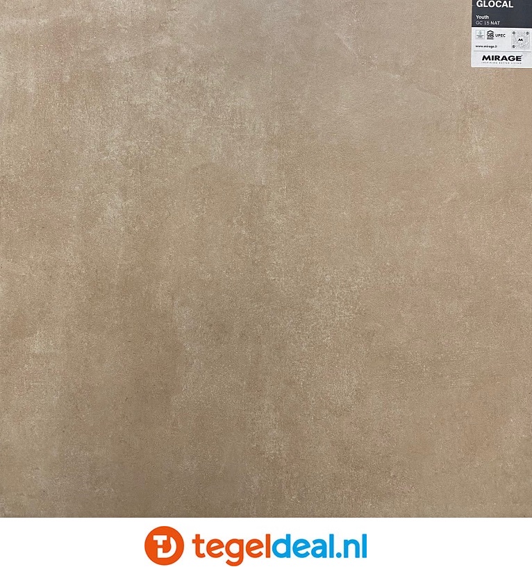 Mirage Glocal Youth GC15 Strutturato BSQ7, 60x60x2 cm Evo_2 terrastegels