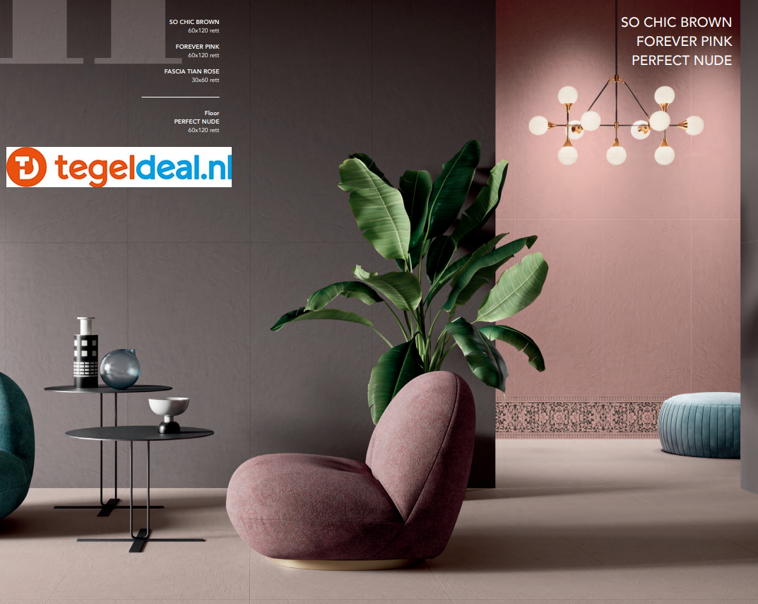 VLT en WDT Cir Chromagic, FOREVER PINK 60x120 cm