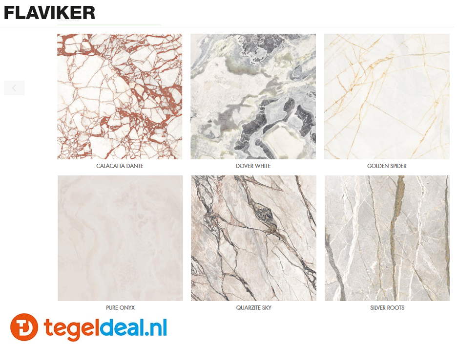 Flaviker, Supreme Hedonism, marmerlook tegels 