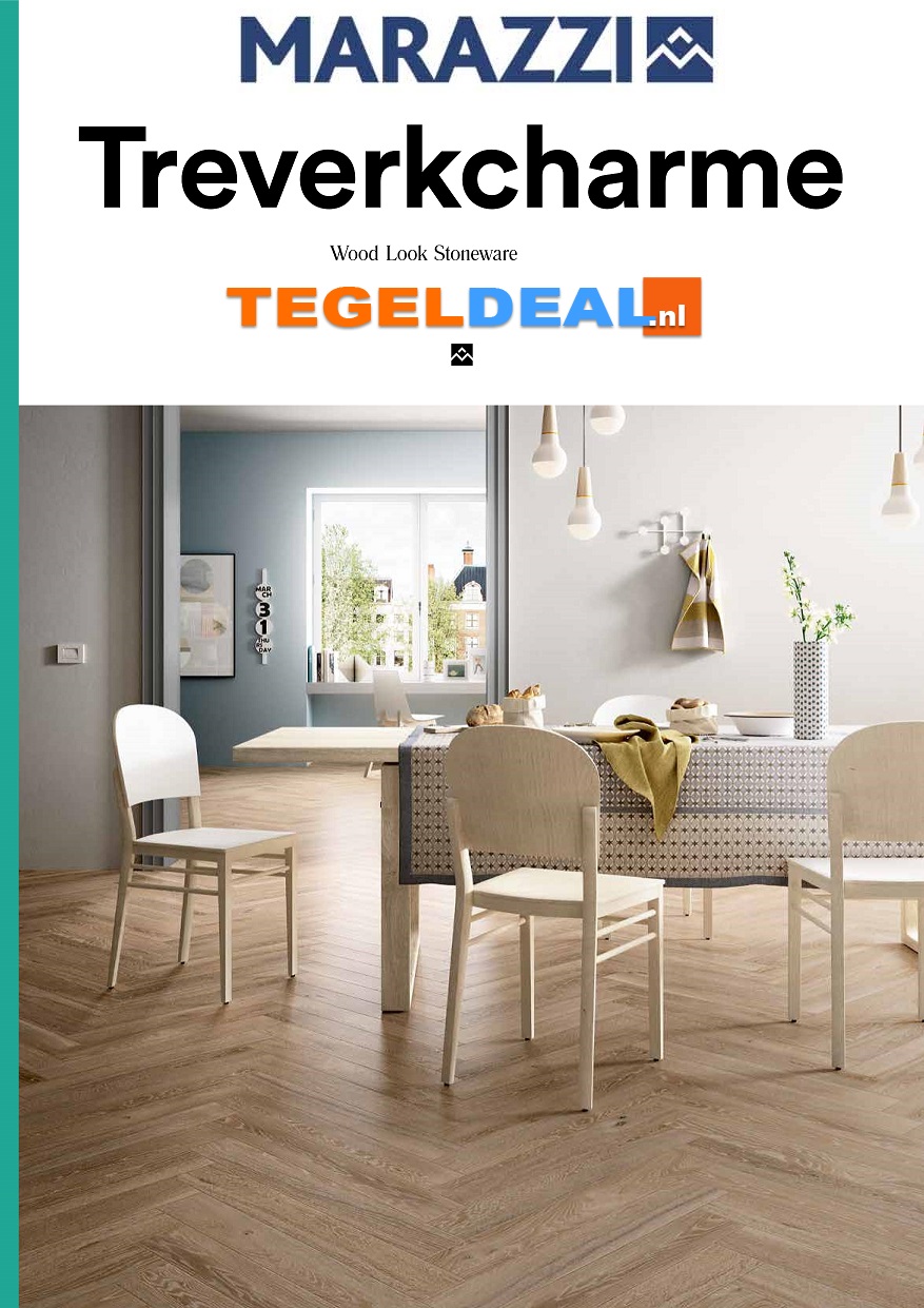VLT Marazzi Treverkcharme, 10x70 cm houtlook 