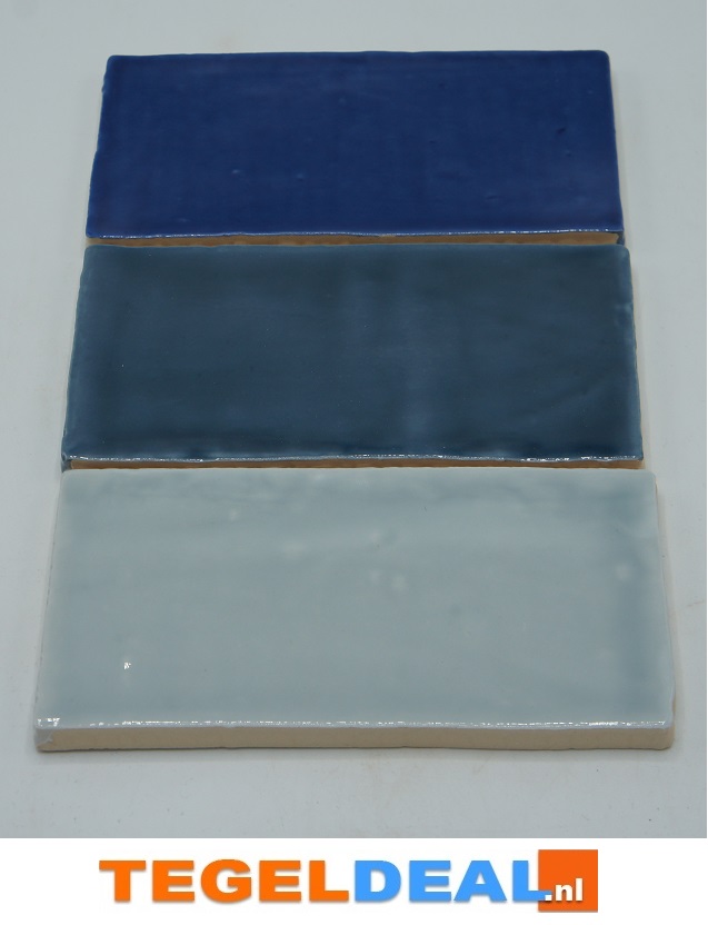 WDT handvorm PAVONE BLUE EST. 7,5x15, 7,5x30 cm  