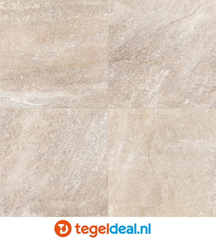 VLT Supergres Stoorm Sand, 30 x 60 cm, Naturale