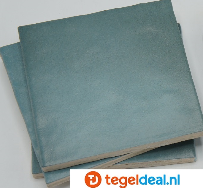 Equipe, Magma AQUAMARINA, 13,2x13,2 cm, art 24976, handvorm wandtegels