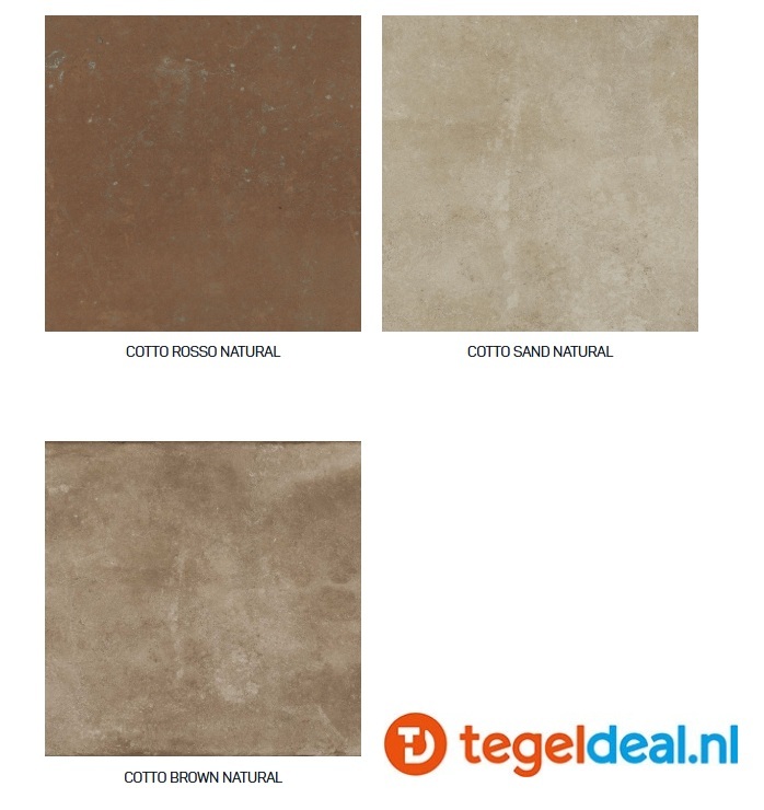 Aparici Cotto, terracottalook tegels voor binnen en buiten