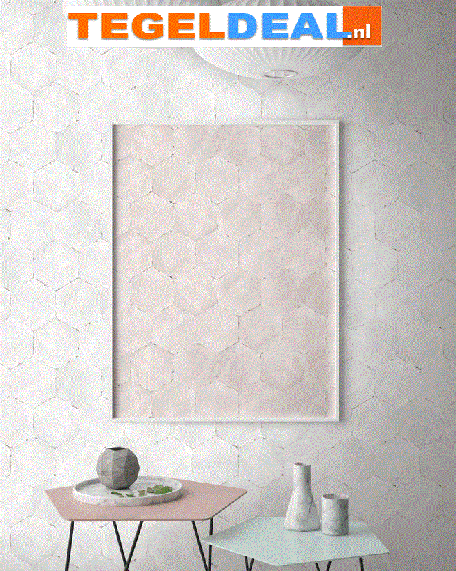 VLT Nanda Tiles, Capri, 14x16 cm, hexagon VLT Nanda Tiles, Capri, 14x16 cm, hexagon