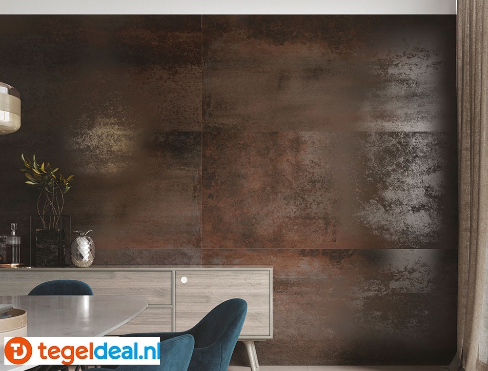 Serenissima Costruire Metallo Ruggino, 60x120 cm