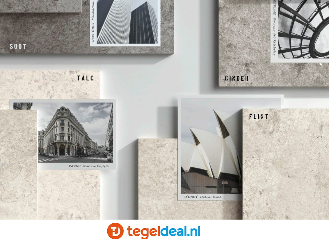 Unicom Starker, Debris, betonlook tegels