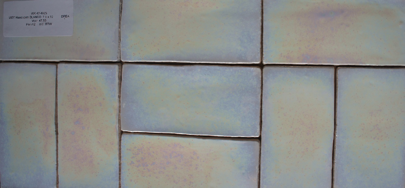 WDT handvorm Life, Dreams BLANCO, 7,5x15, 7,5x30 cm WDT handvorm Life, Dreams BLANCO, 7,5x15, 7,5x30 cm