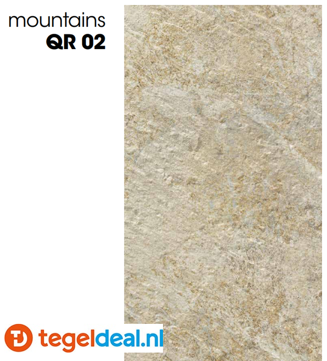 Mirage Quarziti 2.0, kwartsietlook tegels voor binnen en buiten 