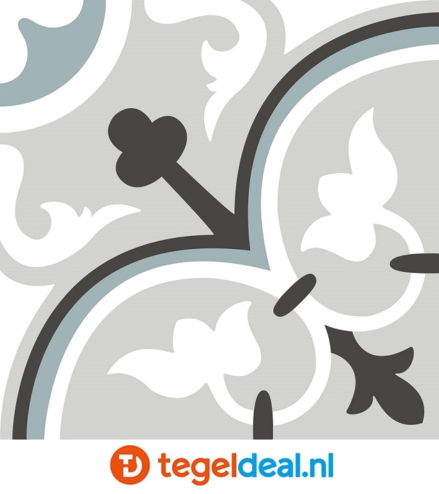 Nanda Tiles, Metropolis, 20x20 cm, patroontegels 