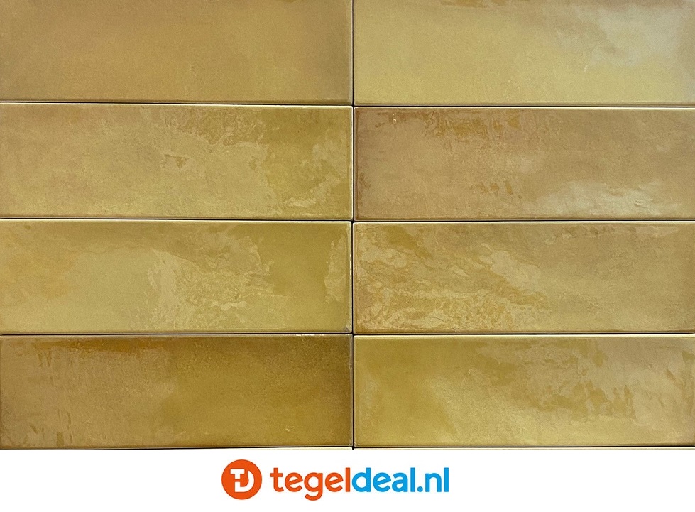 Equipe, Village TUSCANY GOLD, 6,5x20 cm, art 25632, wandtegels 