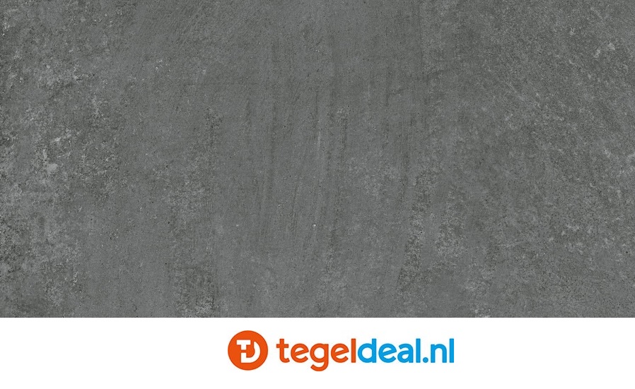 Supergres H.24 Dark, 60x120 cm, HDA2, cementlook tegels 