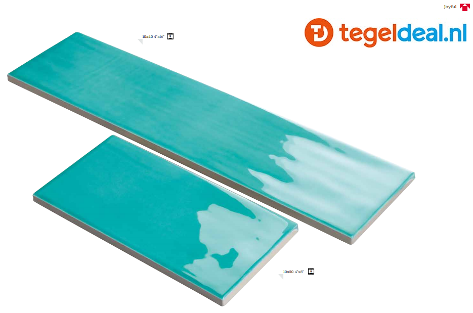 Tonalite, Joyful, 10x20 en 10x40 cm, wandtegels Tonalite, Joyful, 10x20 en 10x40 cm, wandtegels
