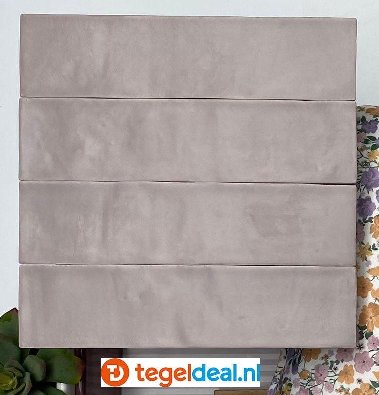 Revoir Paris, Provence PARME, 6,2x25 cm matte wandtegels Revoir Paris, Provence PARME, 6,2x25 cm matte wandtegels