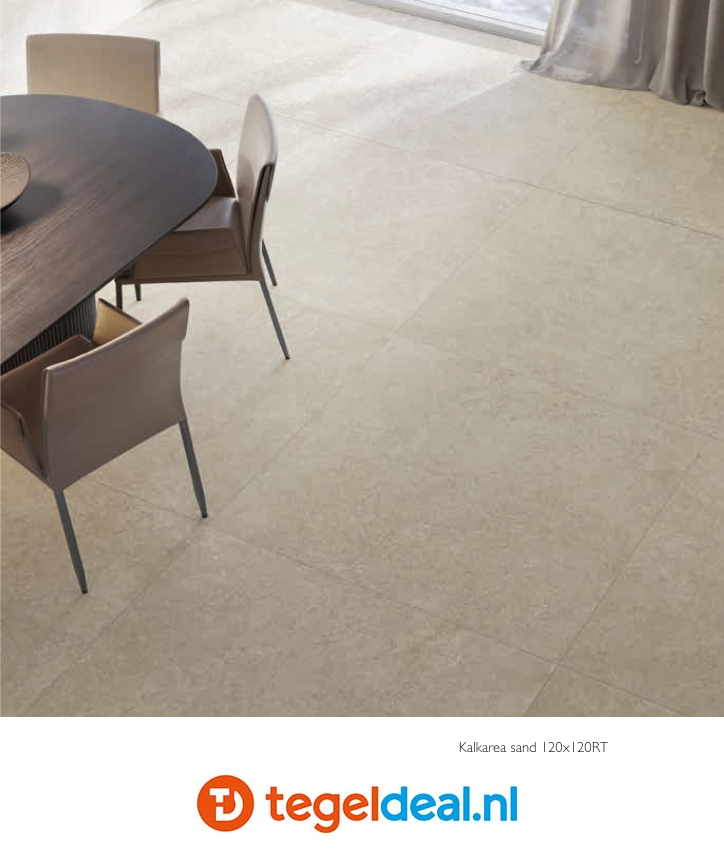 Supergres Kalkarea SAND, 120x120 cm R10