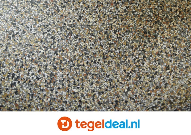 ACTIE - Terrazzo Ecostone Stoccolma / Roma, 40x40x1,5 cm, EM-1088 - OP VOORRAAD