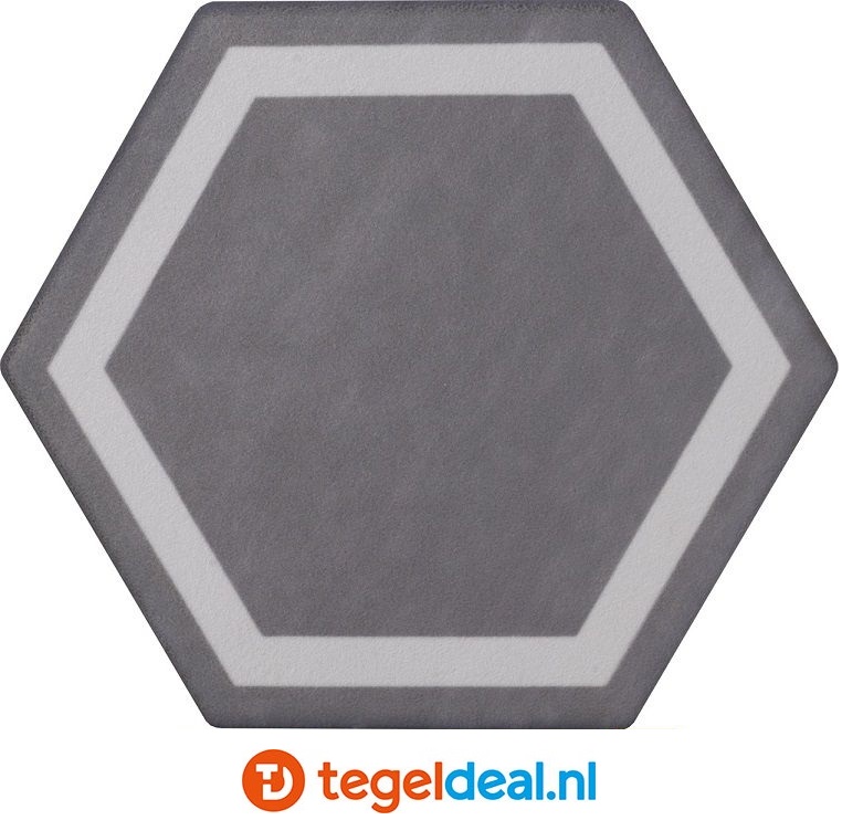 WDT / VLT Tonalite, Examatt, 15x17 cm hexagon