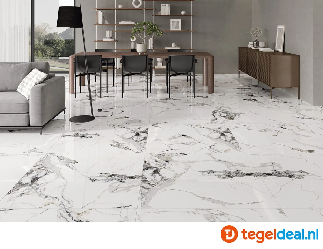 Villa, CONSTELATION, 60x120 cm Polished, marmerlook tegels - €39,50 per m2 