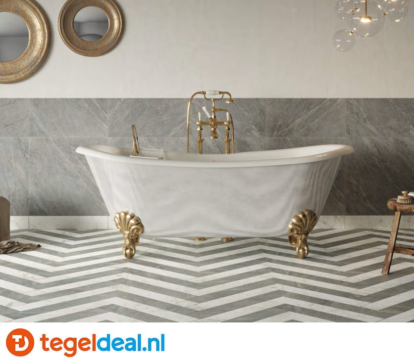 Unicom Starker, Marmorea, marmerlook tegels 