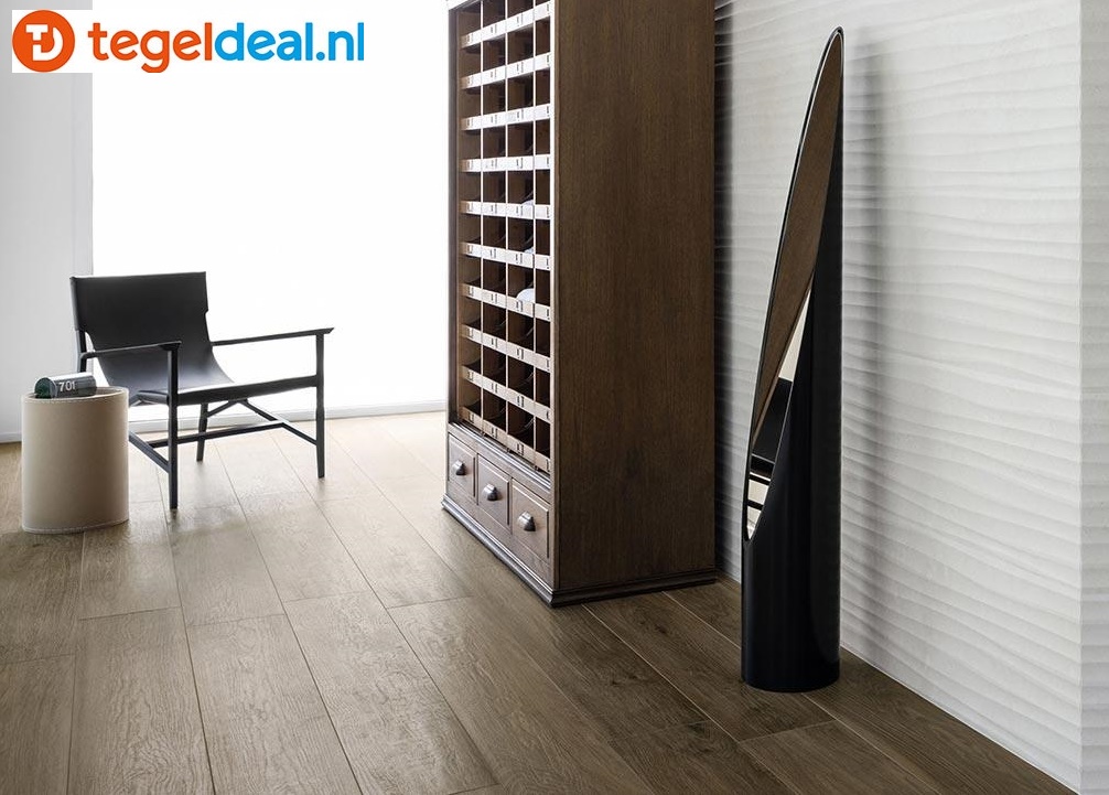 Marazzi Treverkmust, Brown, 25x150 cm M05G